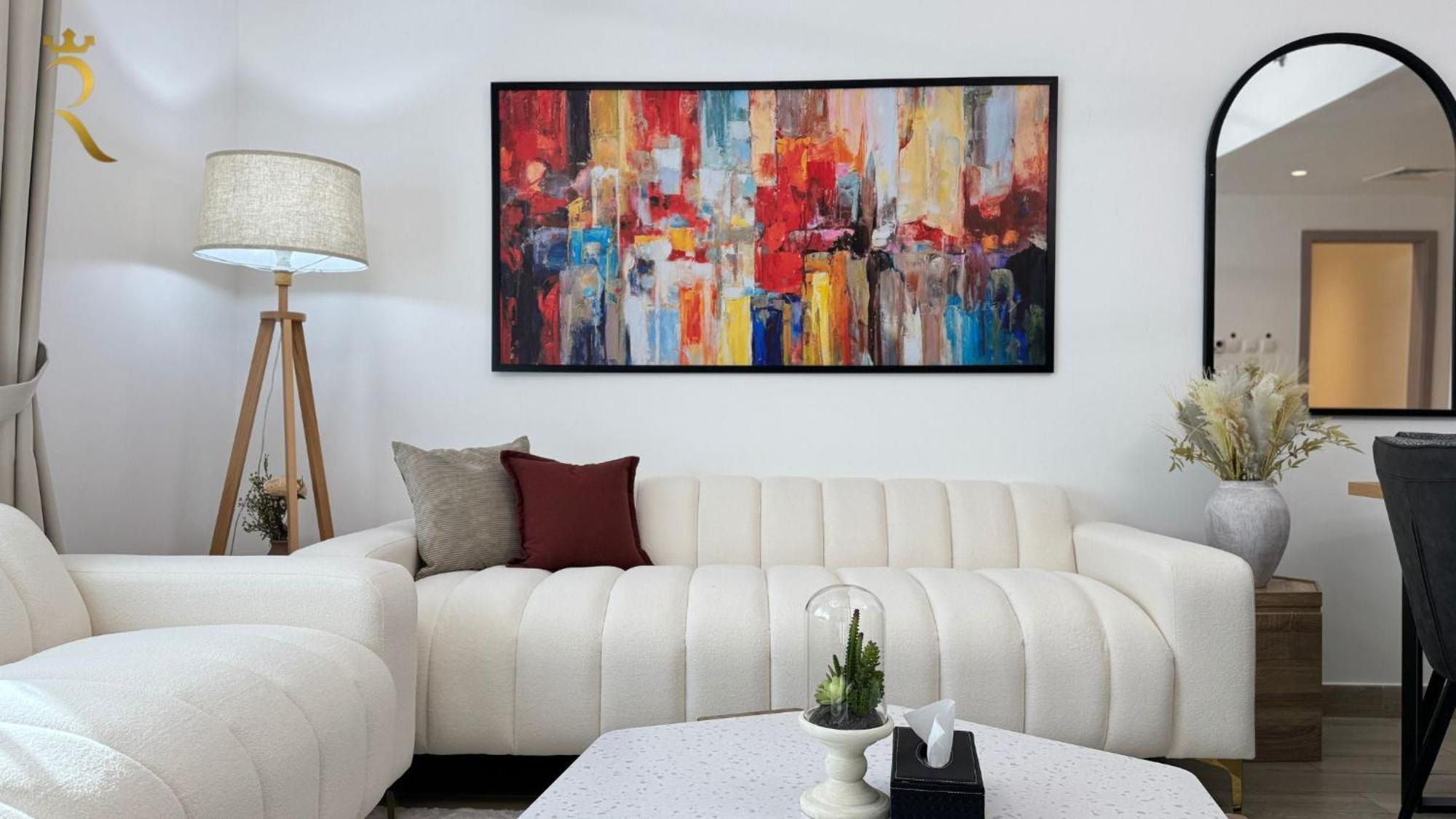 Spacious 2br With Pool And Balcony Yas Island Apartment